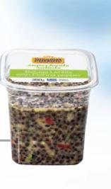 SuperFood Salad Beluga Lentils with Florina pepper